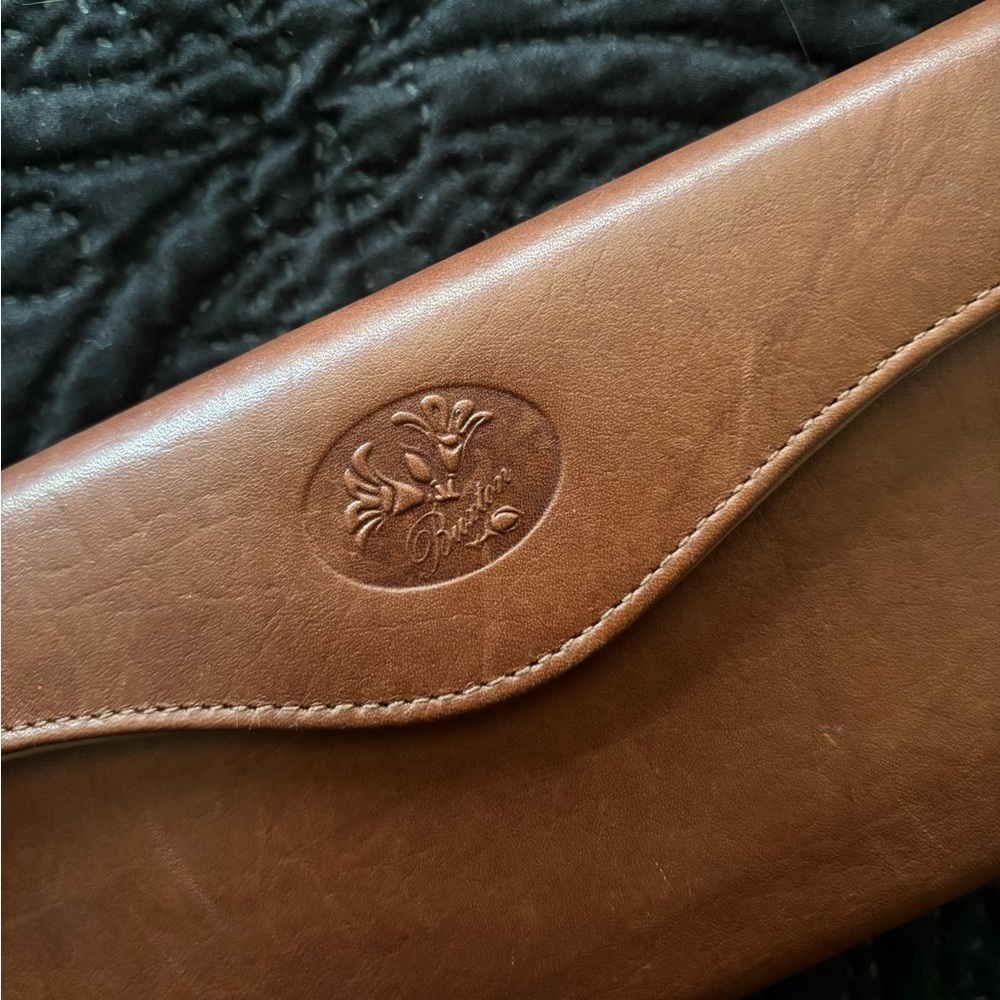 Buxton Brown Leather Wallet